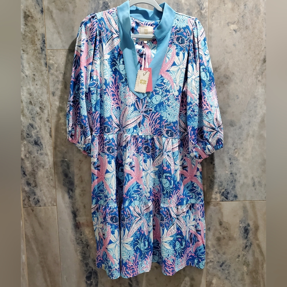 NWT Simply Southern V-Neck Dress Medium